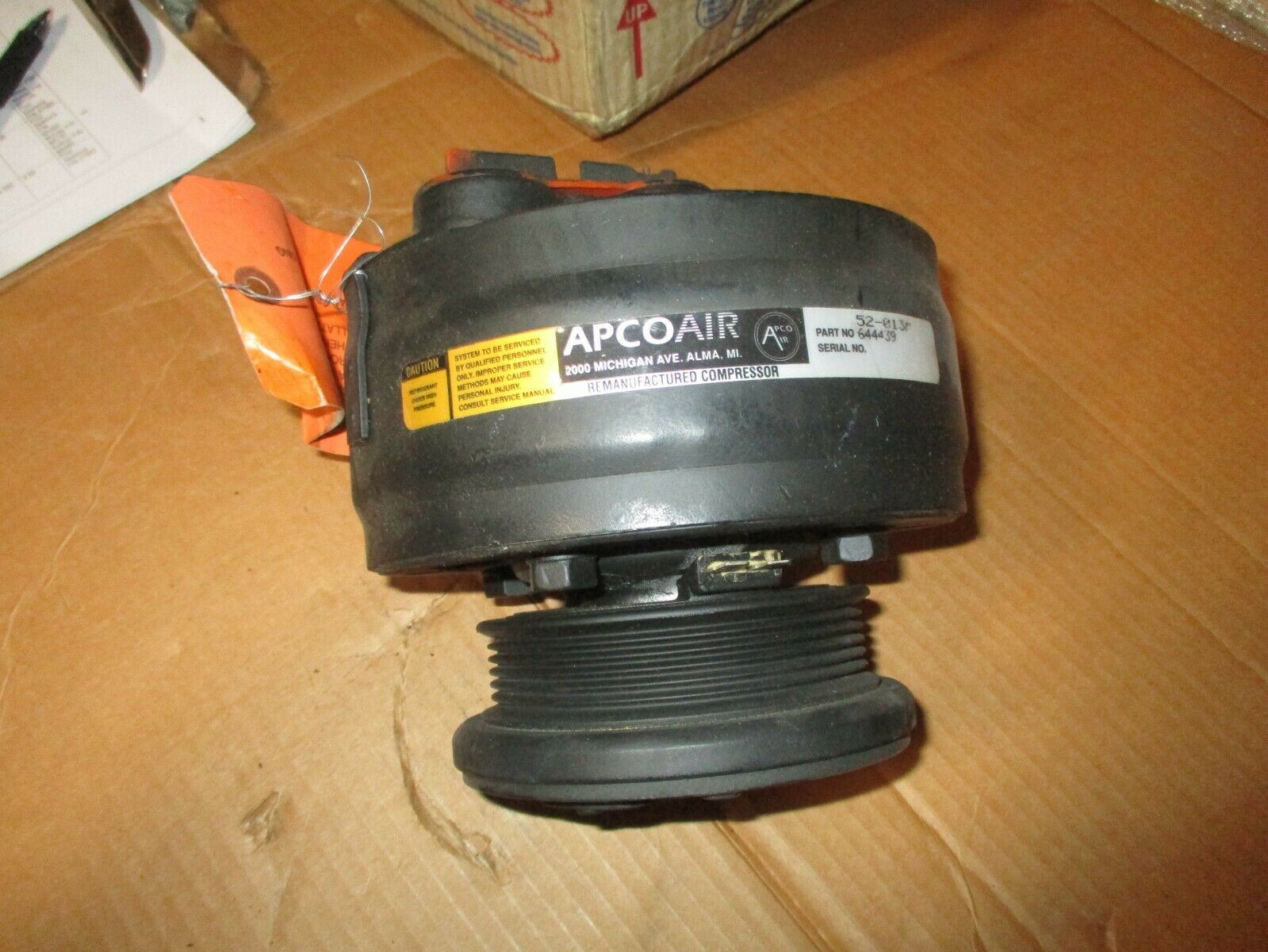 APCOAir 644439 Air Conditioning Compressor