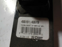 Load image into Gallery viewer, Curt 45519 Trailer Hitch New 3/4-Inch Hole, 1-1/4-In Drop, 3/4" Rise 9-3/4" Long