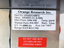 Load image into Gallery viewer, Orange Research Inc. 1516DG#587B Pressure Gauge, New