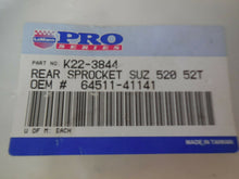 Load image into Gallery viewer, Lemans Pro K22-3844 Rear Sprocket New