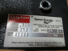 Load image into Gallery viewer, Dayton 4Z288 Speed Reducer Angle New