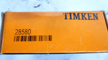 Load image into Gallery viewer, 28580 - Timken - Tapered Roller Bearing ConeBore Diameter: 2.0000 inCone Width: 1.0000 inCage Material: SteelBearing Material: Chrome SteelInner Ring Width: 1 in