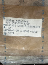 Load image into Gallery viewer, Elliott Turbomachinery Co. 44B3021-377D Windage Shield Segments 2825-00-529-5966
