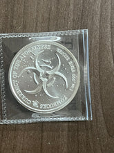 Load image into Gallery viewer, Zombie bucks Murk diem 2018 Zombucks 1 Oz .999 Fine Silver MURK DIEM silver Coin
