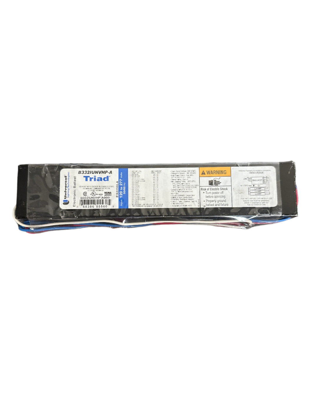 TRIAD B332IUNVHP-A Electric Ballast