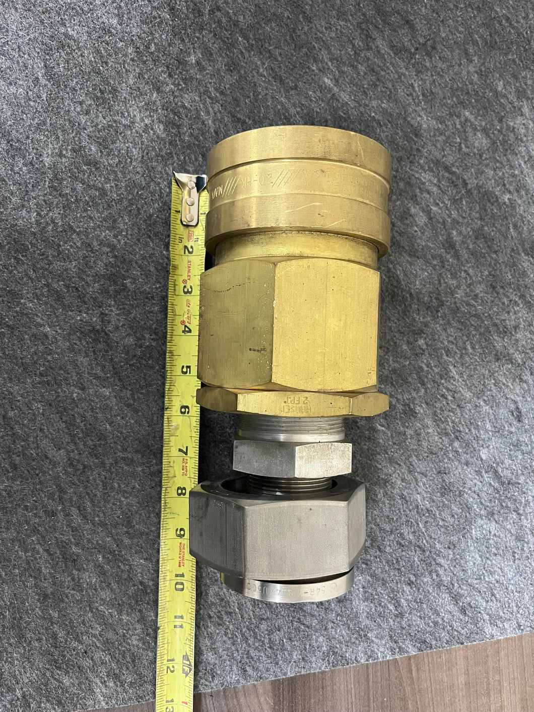Hanson 20-HK Quick Connect Coupling With 54R-7comes as shown
