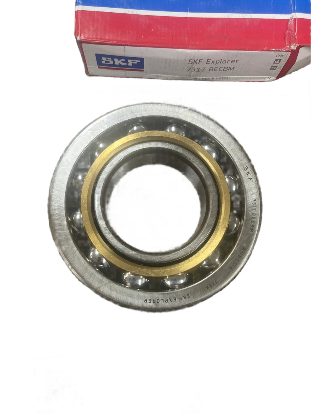 SKF 7317BECBM single row angular contact ball bearing