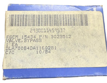 Load image into Gallery viewer, Cummins 3023512 Valve Bypass 2930-01-145-9537
