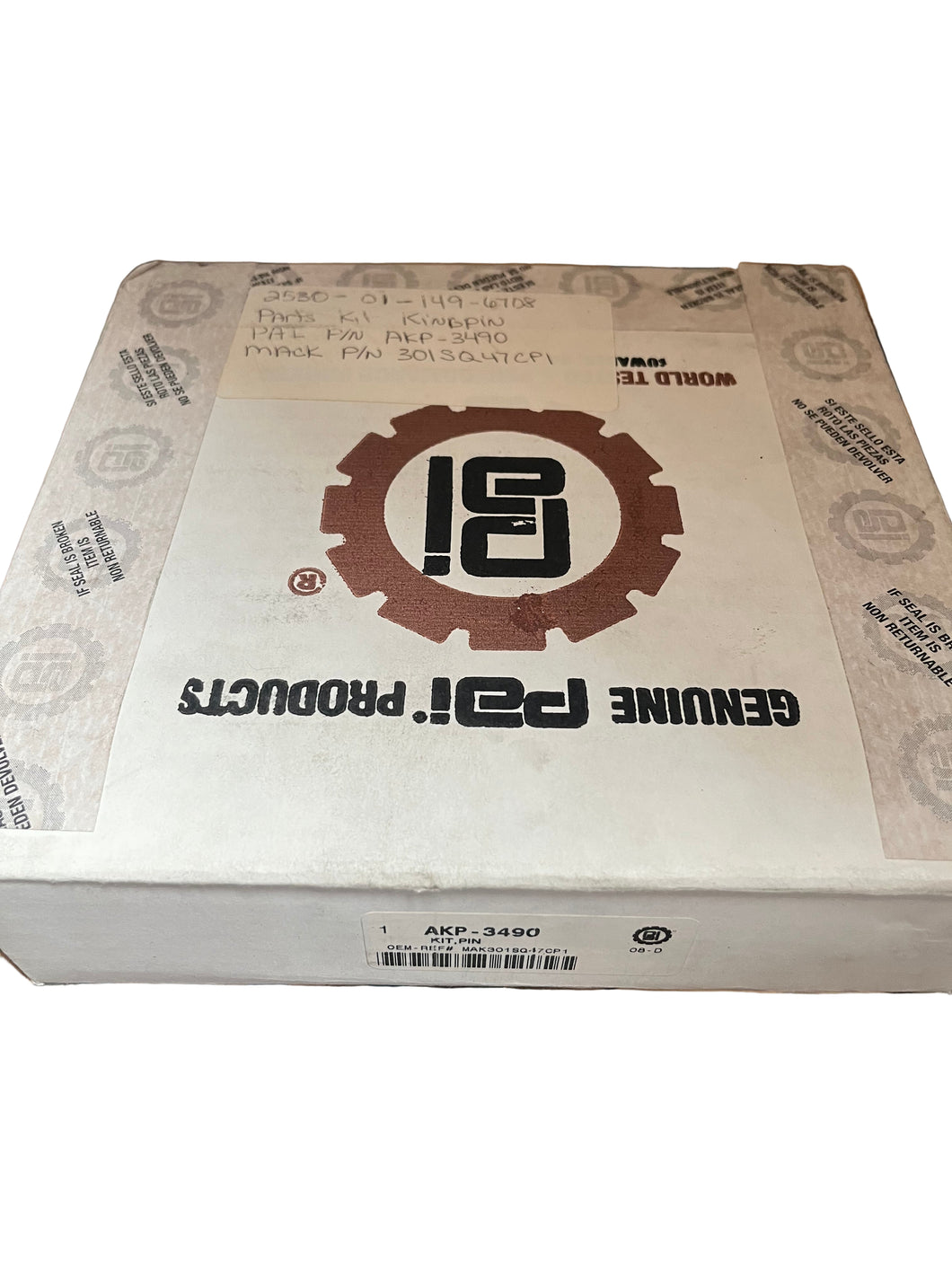 PAI AKP3490 Parts Kit, Kingpin Mack 301SQ47CP1