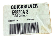 Load image into Gallery viewer, Quicksilver/Mercury Marine 59830A8 Yoke Assy
