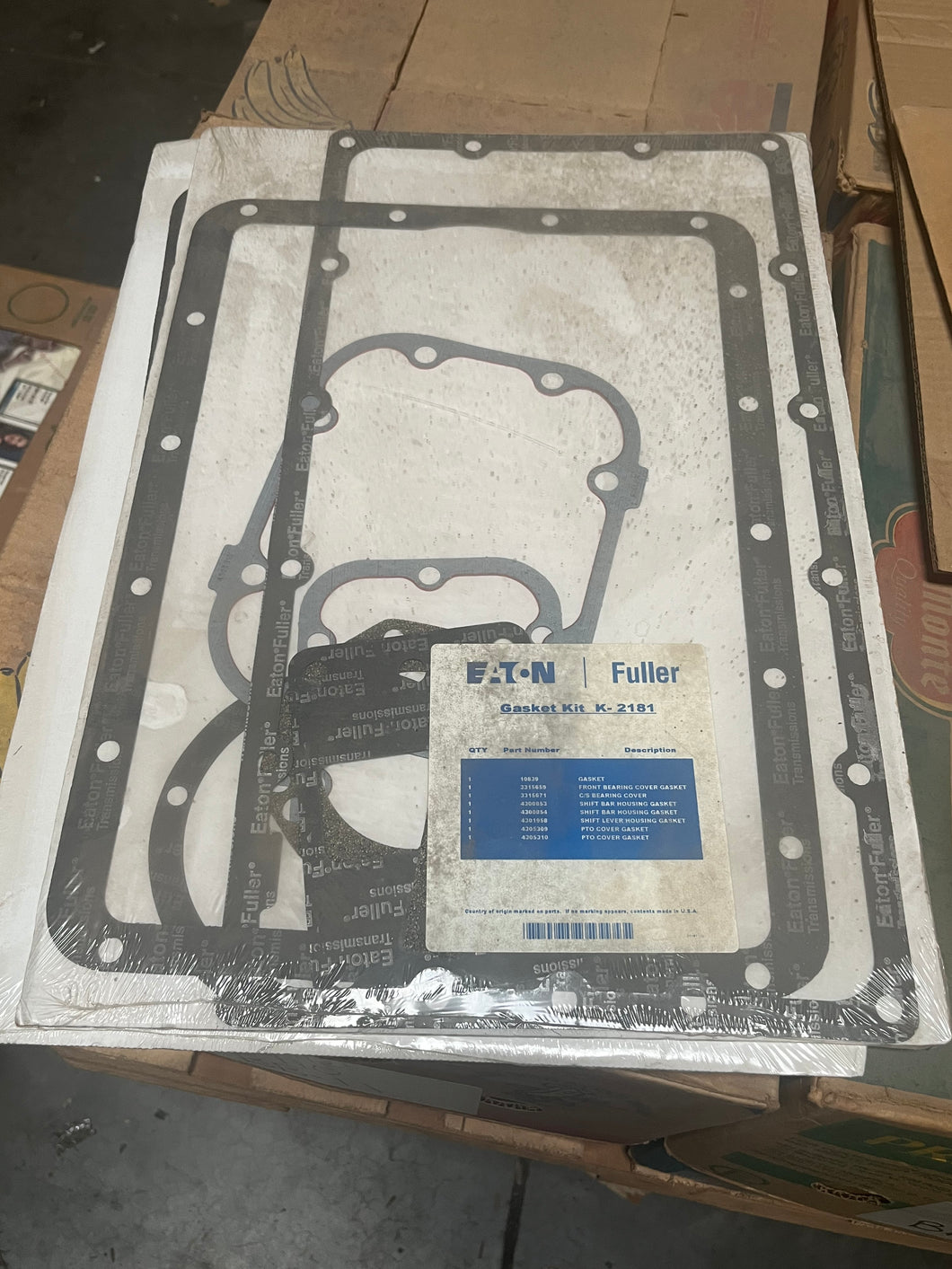 Eaton/Fuller K-2181 Gasket Set