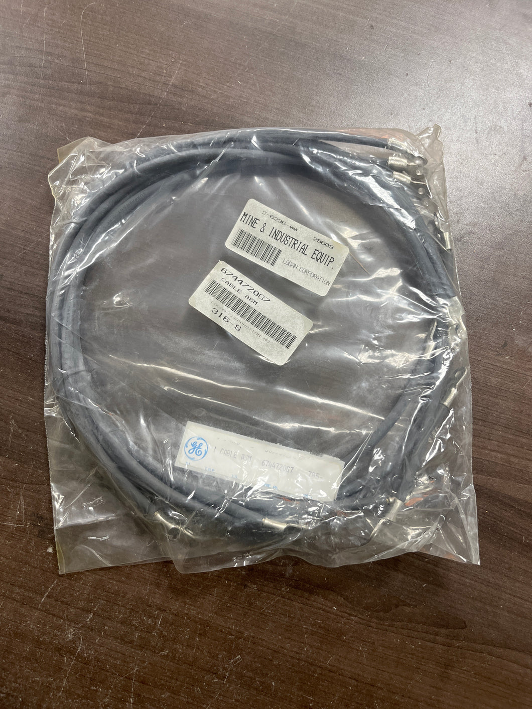 GE Transportation Systems 6744720G7 Cable Assy