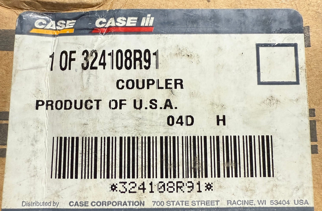 Case 324108R91 Coupler