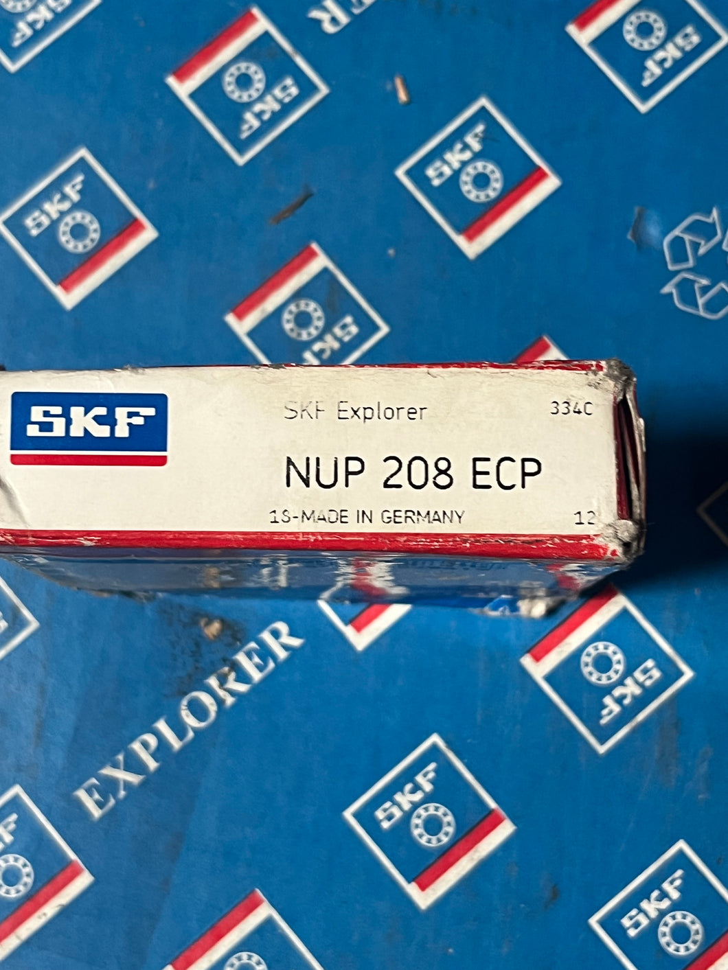 SKF NUP208ECP Single row cylindrical roller bearing