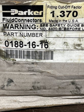 Load image into Gallery viewer, Parker 0188-16-16 Male Pipe Rigid Adapter Pack of 8

