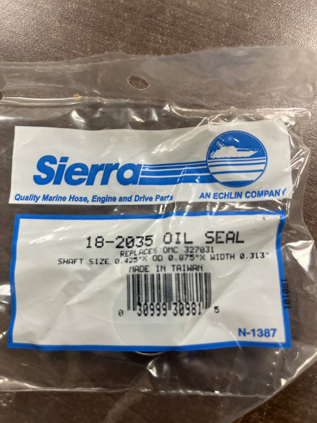 Sierra Marine 18-2035 Oil Seal OMC 327031