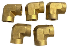 Load image into Gallery viewer, Parker Fittings 1/2 DD-B Fitting, Brass Female Pipe Elbow (Pack of 5)
