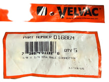 Load image into Gallery viewer, Velvac 016864 Fitting, Brass Connector 3/8 x 1/4 NTA
