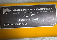 Load image into Gallery viewer, Harsco, Consolidated 2161-9026-01 Cylinder Assy. Power Steering 3040-00-909-2022
