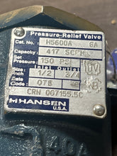 Load image into Gallery viewer, Hanson H5600A pressure relief valve
