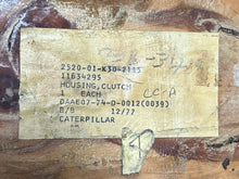 Load image into Gallery viewer, Caterpillar 5S3693 Housing Clutch 2520-01-038-3488
