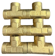 Load image into Gallery viewer, Parker Fittings 1/2MM0-B Fitting, Brass Tee
