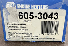 Load image into Gallery viewer, NAPA 605-3043 Engine Block Heater 600W 120V
