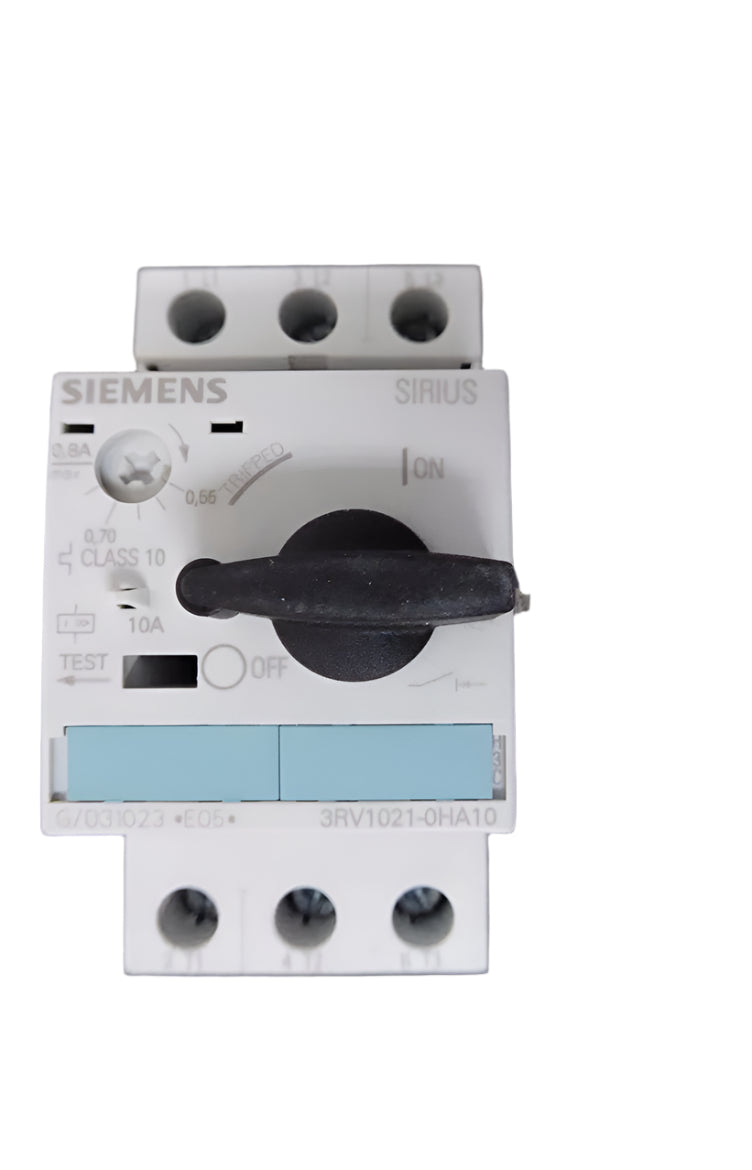 Siemens 3RV1021-0HA10 Circuit Breaker motor protector