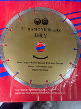 Load image into Gallery viewer, ATG 11444 7&quot; Diamond Blade DRY
