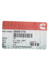 Load image into Gallery viewer, Cummins 3800175 Kit, PDC Piston/Liners
