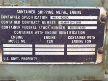 Load image into Gallery viewer, Continental LDS-465-1A multifuel engine Used Core
