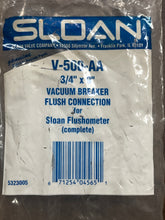 Load image into Gallery viewer, Sloan V-500-AA Vacuum Breaker Flush Connection 1 1/2"x 9"
