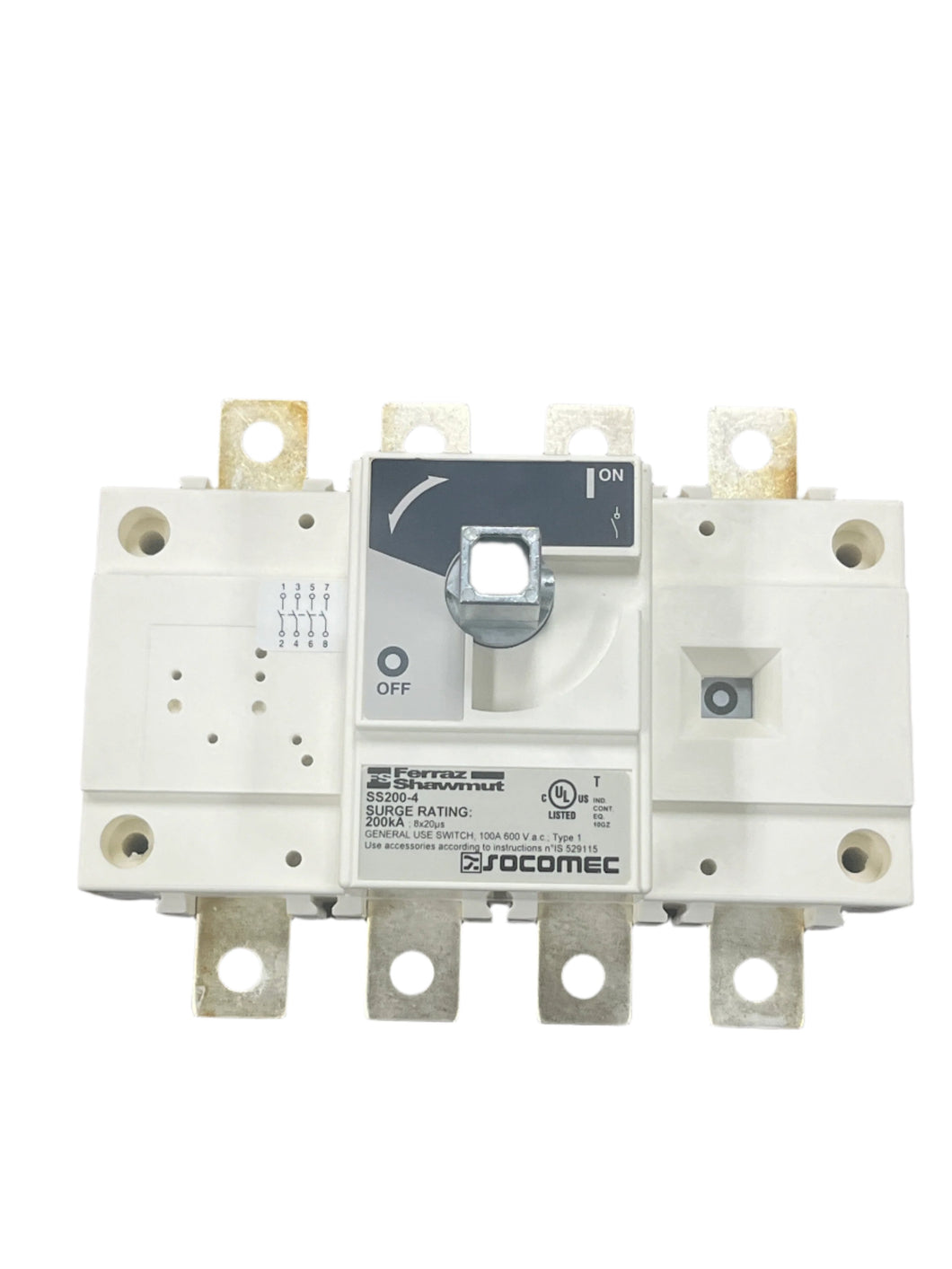 Ferraz Shawmut SS200-4 Surge Switch 200kA