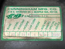 Load image into Gallery viewer, Cunningham 5HSNS4N4413000 Heavy Duty Hydraulic Cylinder NOS
