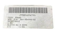 Load image into Gallery viewer, Wheeler Bros 364-A54940-G1 Receptacle, Heater 2990-01-131-2751
