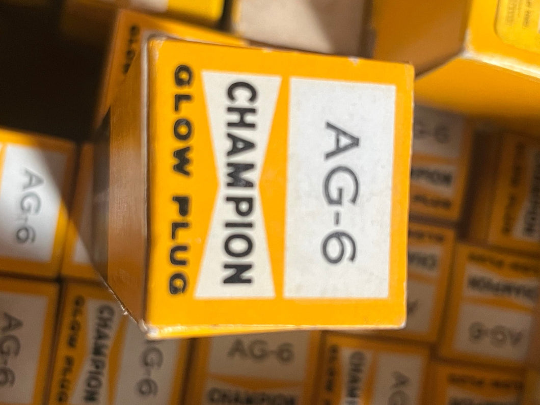 Vintage Champion AG-6 Glow Plug