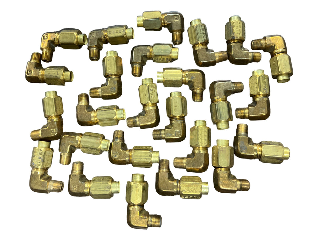 Parker 6-2CBTX Triple-Lok Tube Fittings Brass pack of 25