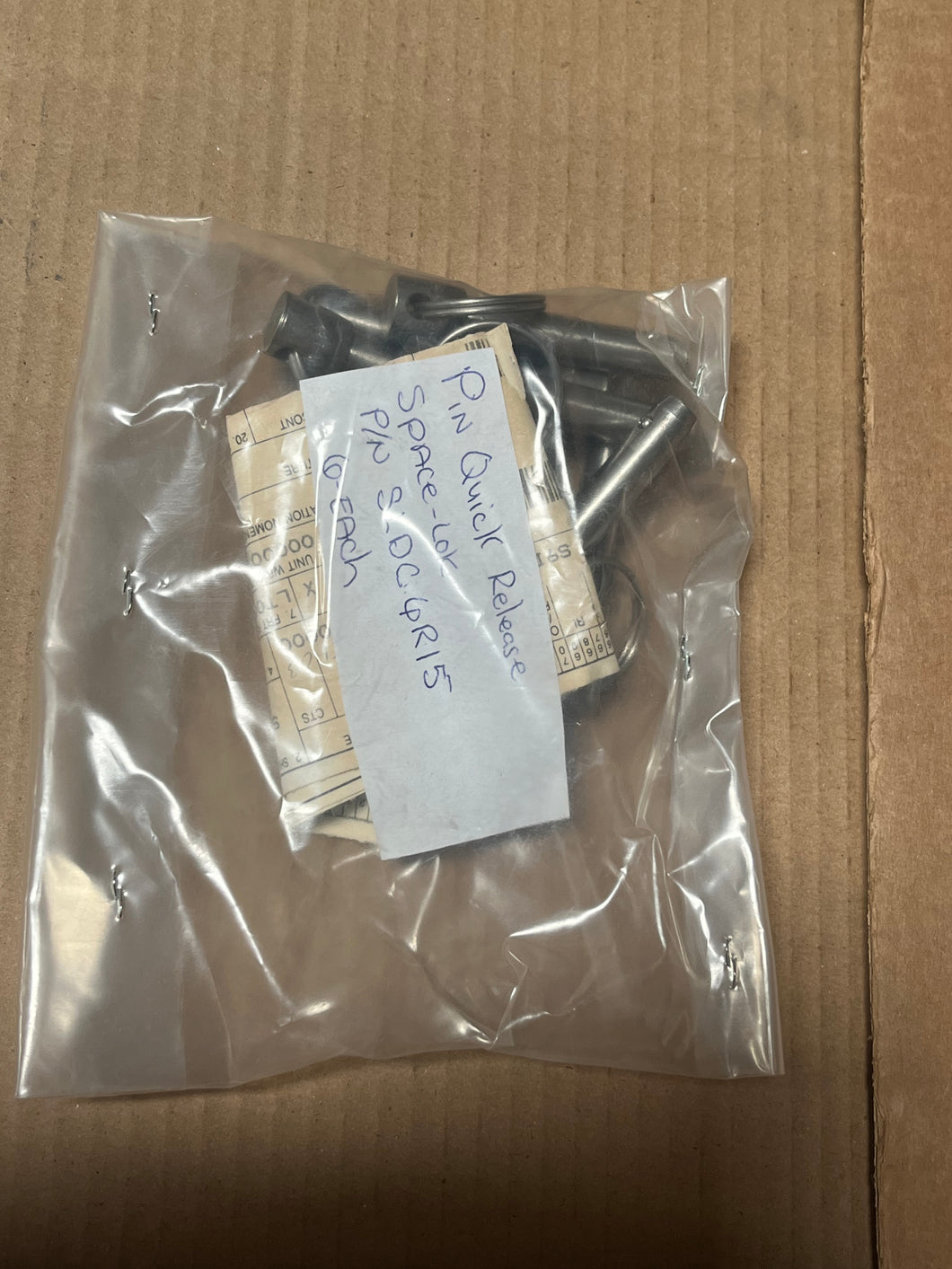 Space-Lok SLDCR15 Pin, Quick Release