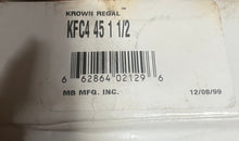 Load image into Gallery viewer, MB Manufacturing KFC4-45-1 1/2 4 Bolt Flange Bearing
