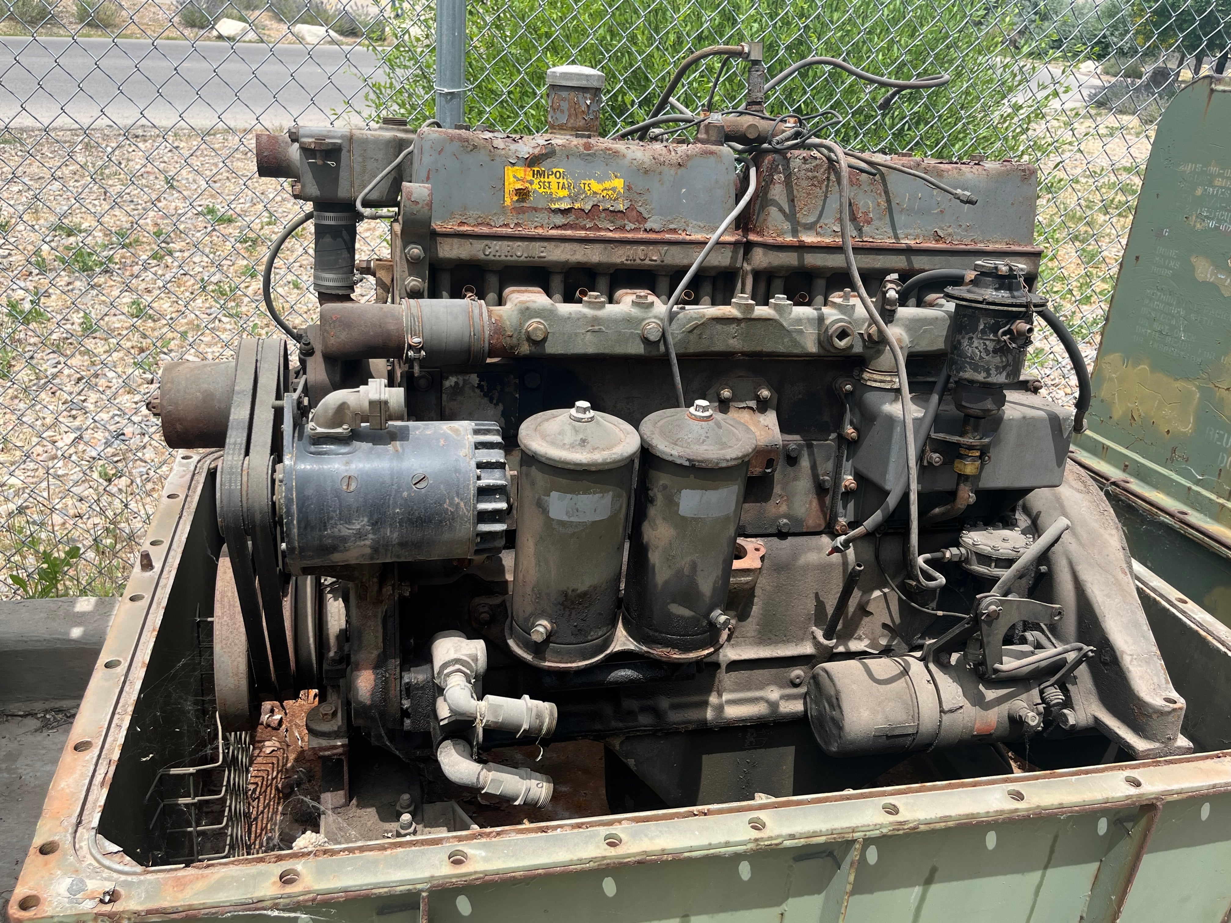 Continental LDS-465-1A multifuel engine Used Core – swedincompany