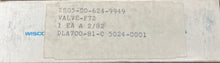 Load image into Gallery viewer, Wisconsin F72 Valve 2805-00-624-9949
