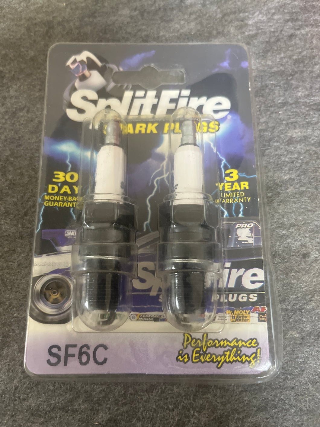 SplitFire SF6C Spark Plug, Performance Pack of 2