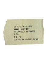Load image into Gallery viewer, Wagner FC71568 Brake Shoe Set 2530-00-455-1202
