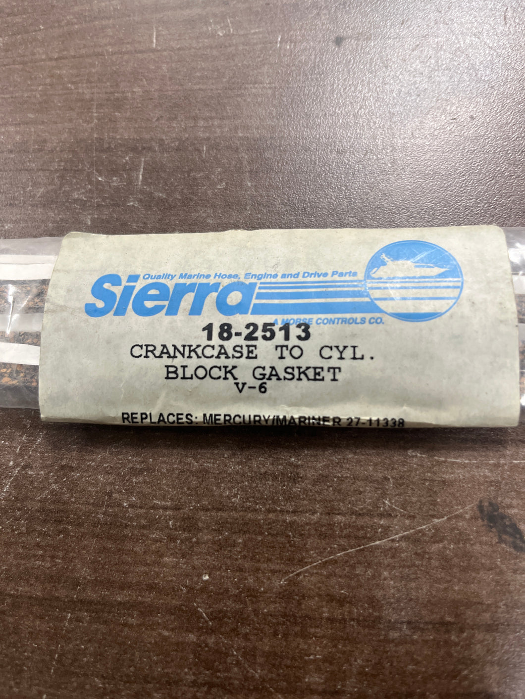 Sierra Marine 18-2513 Block Gasket Mercury Marine 27-11338