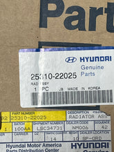 Load image into Gallery viewer, Hyundai 25310-22025 Radiator Assy
