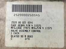 Load image into Gallery viewer, GKN ROCKFORD 4-11575, B305108 Valve. Assy Control 2520-00-021-0541
