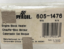 Load image into Gallery viewer, NAPA Pyroil 605-1476 ENGINE BLOCK HEATER 400W
