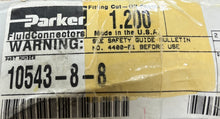 Load image into Gallery viewer, Parker 10543-8-8 43 Series Parkrimp Fitting Pack of 6

