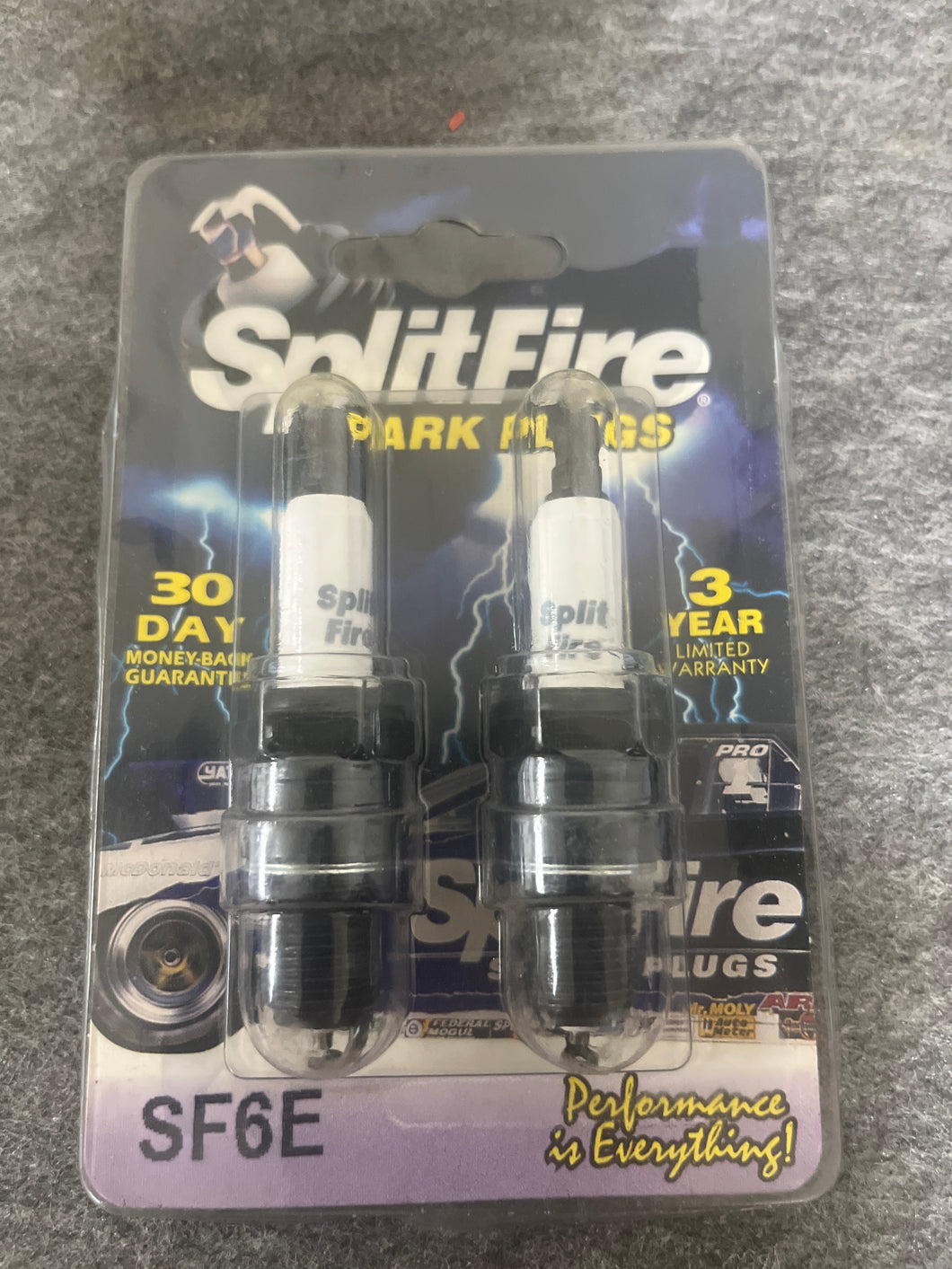 SplitFire SF6E Spark Plugs 2 Pack