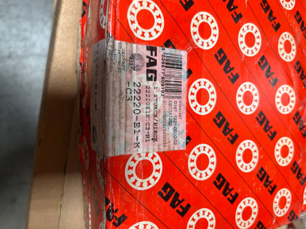 FAG 22220-E1-K-C3 Bearing